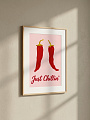 "Постер на стену Перцы «Just Chillin’»" от CKR Marketing