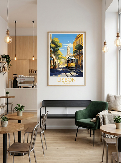 "Постер на стену Lisbon" от CKR Marketing
