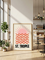 "Постер на стену St. Tropez" от CKR Marketing