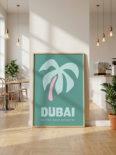 картинка Постер на стену Dubai от магазина Одежда+