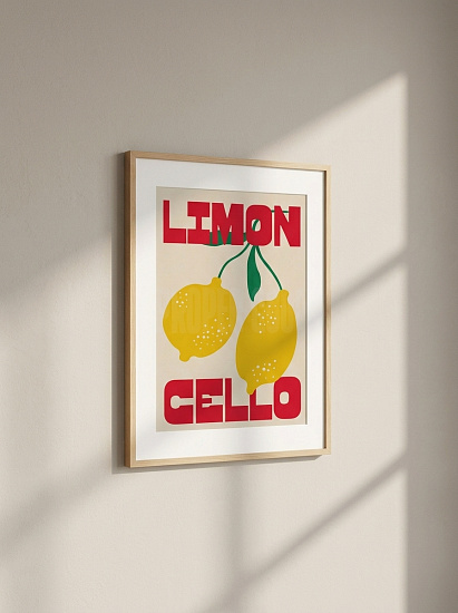 Постер на стену Lemon Cello