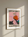 "Постер на стену Opportunity Will Always Knock" от CKR Marketing