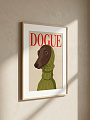 картинка Постер на стену Собака «DOGUE» от магазина Одежда+