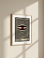 картинка Постер на стену Bauhaus 1923 — оптический глаз от магазина Одежда+