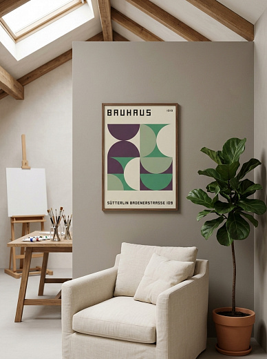 картинка Постер на стену Bauhaus 1919 от магазина Одежда+
