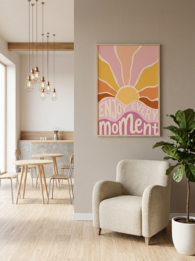 "Постер на стену Enjoy Every Moment" от CKR Marketing