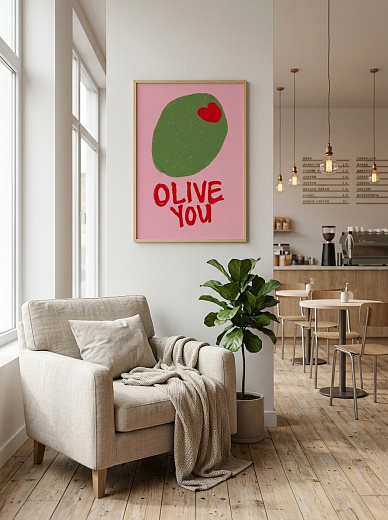 "Постер на стену Olive You" от CKR Marketing