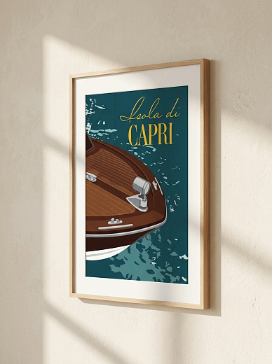 "Постер на стену Isola di Capri" от CKR Marketing