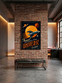 "Постер на стену Travel across the Universe" от CKR Marketing