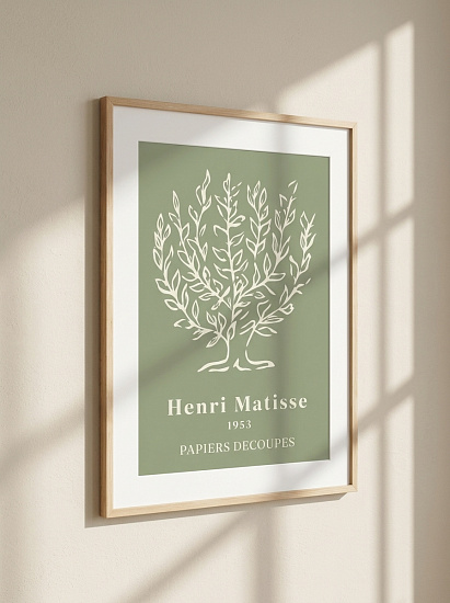 Постер на стену Henri Matisse — дерево