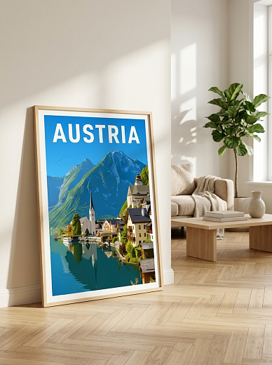 "Постер на стену Austria" от CKR Marketing
