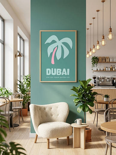 картинка Постер на стену Dubai от магазина Одежда+
