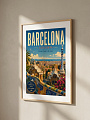 "Постер на стену Barcelona" от CKR Marketing