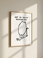 "Постер на стену Off to Commit Tomfoolery" от CKR Marketing