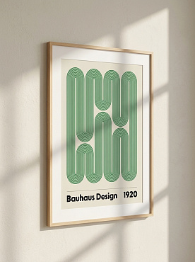 Постер на стену Bauhaus Design 1920