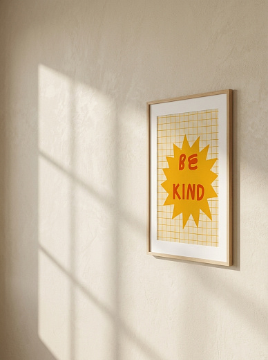 "Постер на стену Be Kind" от CKR Marketing
