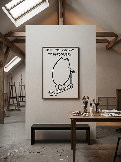 "Постер на стену Off to Commit Tomfoolery" от CKR Marketing