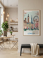 "Постер на стену London" от CKR Marketing