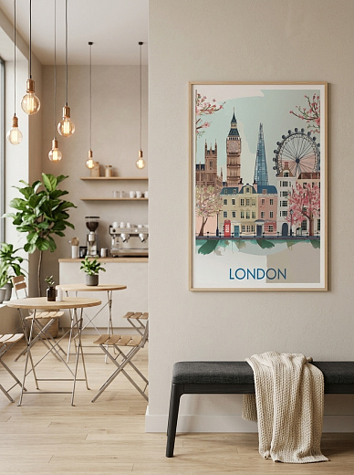 "Постер на стену London" от CKR Marketing