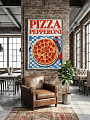 "Постер на стену Pizza Pepperoni" от CKR Marketing