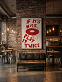 "Постер на стену If It's Nice Play It Twice" от CKR Marketing