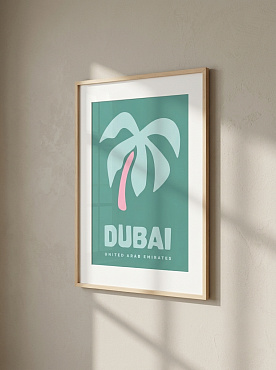 Постер на стену Dubai