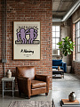 "Постер на стену K. Haring — Best Buddies" от CKR Marketing