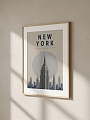"Постер на стену New York" от CKR Marketing