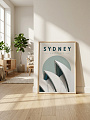 "Постер на стену Sydney" от CKR Marketing