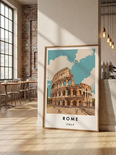"Постер на стену Rome и древний амфитеатр" от CKR Marketing