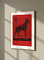 Постер на стену Danger