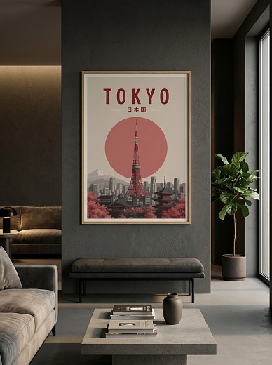 "Постер на стену Tokyo" от CKR Marketing