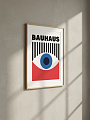 картинка Постер на стену Bauhaus с синим глазом от магазина Одежда+