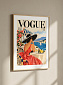 Постер на стену Vogue — French Riviera 1956