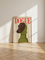 "Постер на стену Собака «DOGUE»" от CKR Marketing