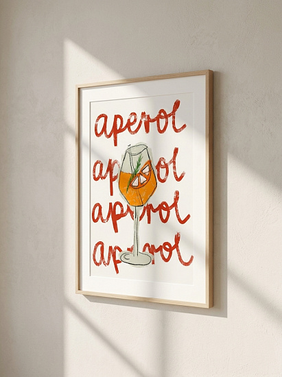 Постер на стену Aperol