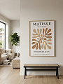 "Постер на стену Matisse — бежевые листья" от CKR Marketing