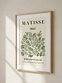 "Постер на стену Matisse — зелёные листья" от CKR Marketing