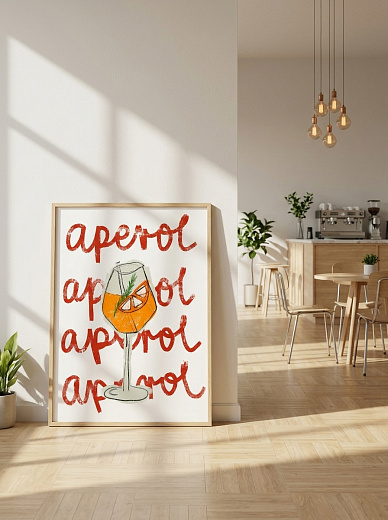 "Постер на стену Aperol" от CKR Marketing