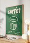 Постер на стену Caffe